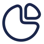 Pie Chart 2 SVG Icon